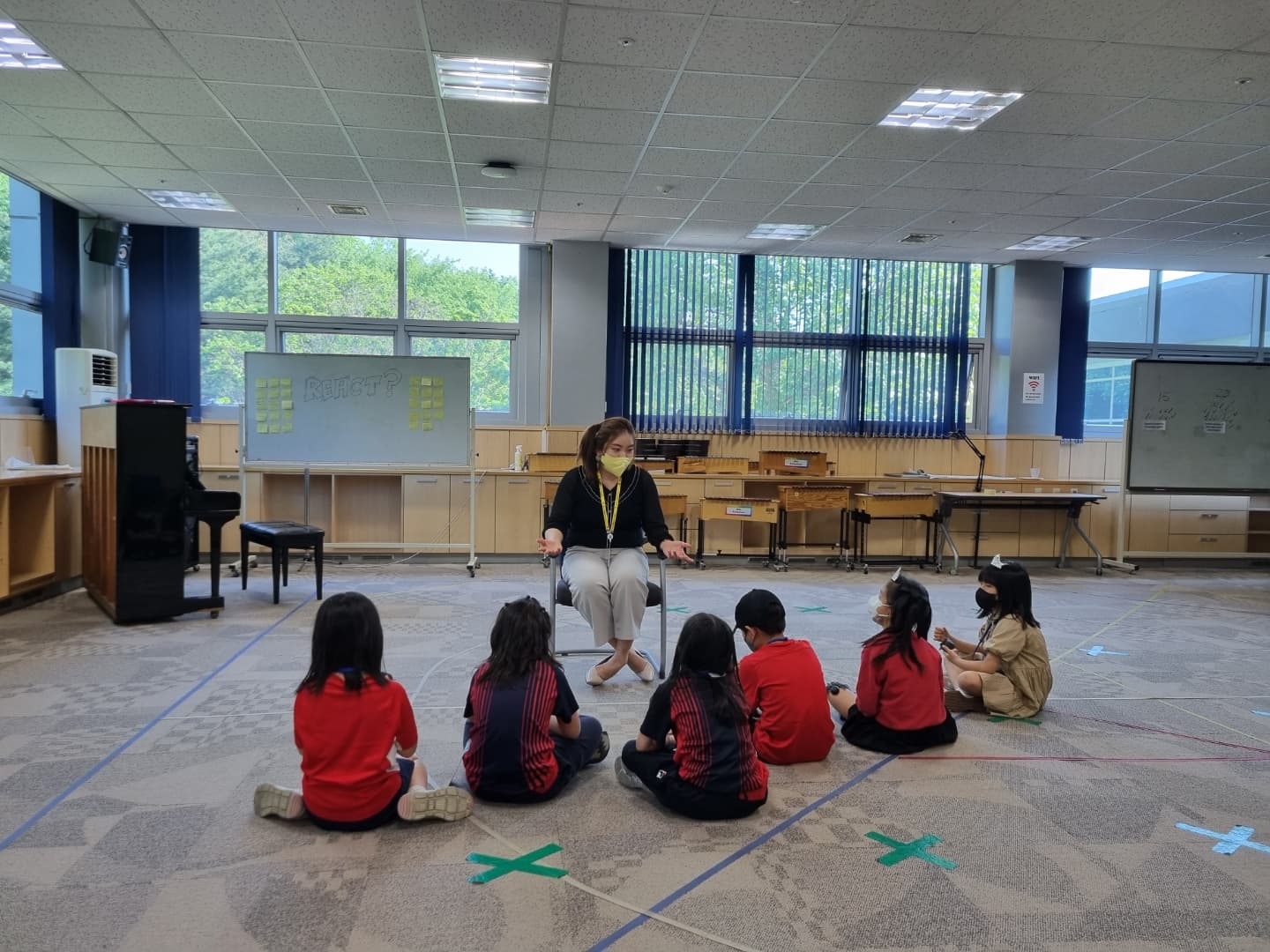 Stage performance training